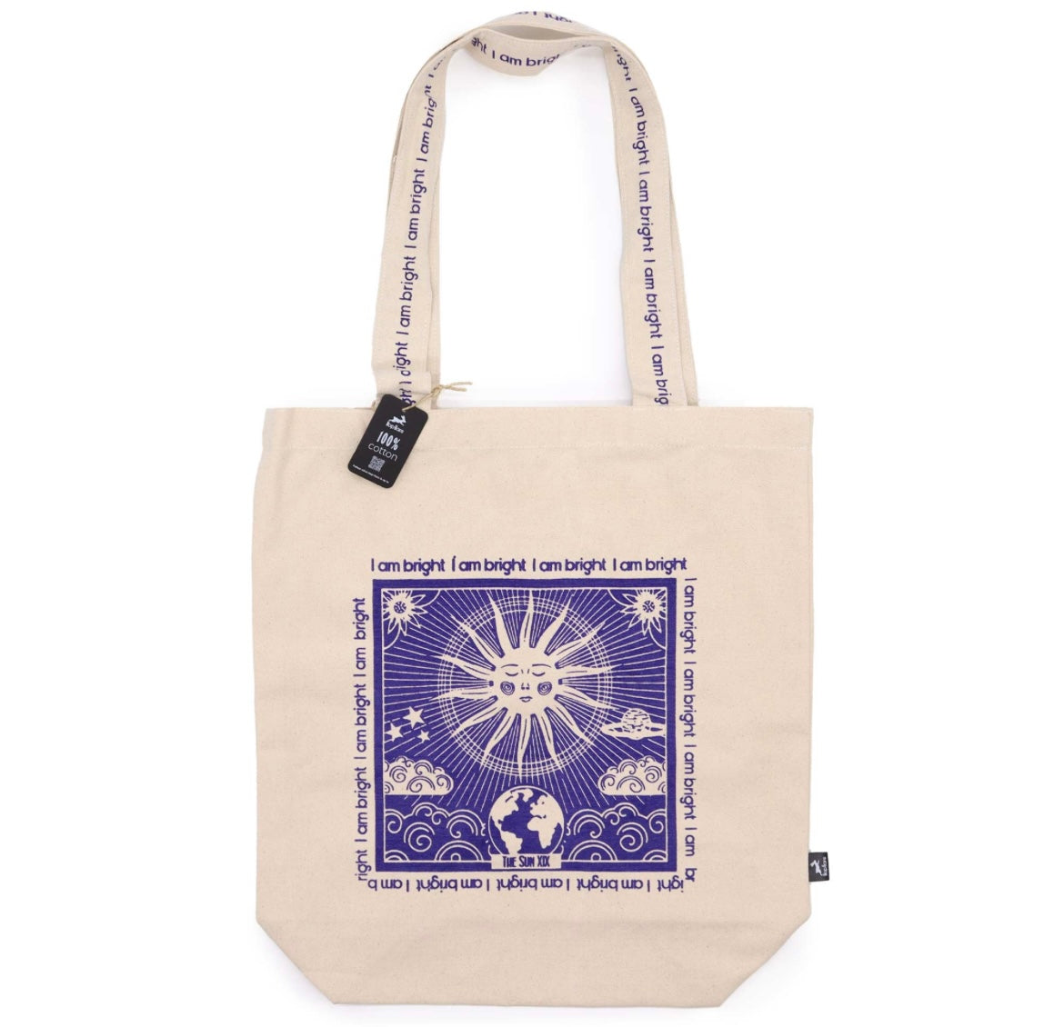 Cotton Tarot Tote Bag